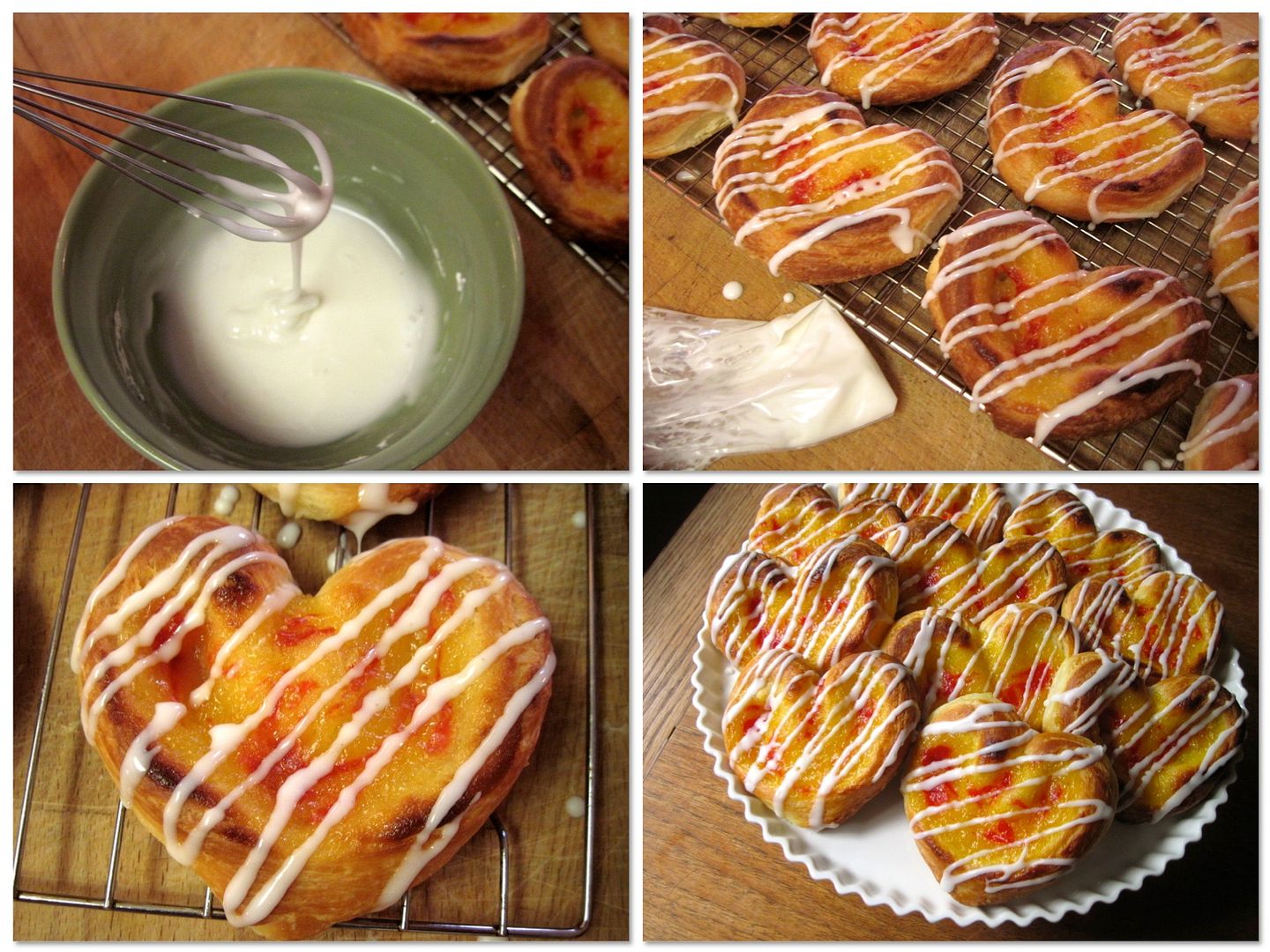 Lemon Heart Danishes